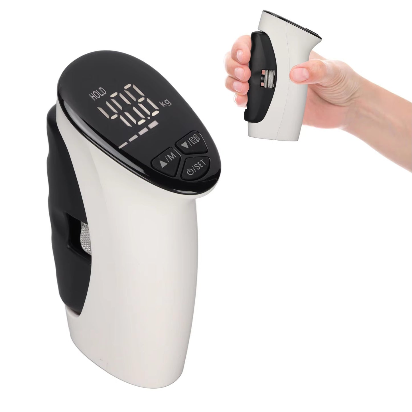 Smart Hand Dynamometer - Portable Electronic Grip Strength Trainer for Fitness and Sports